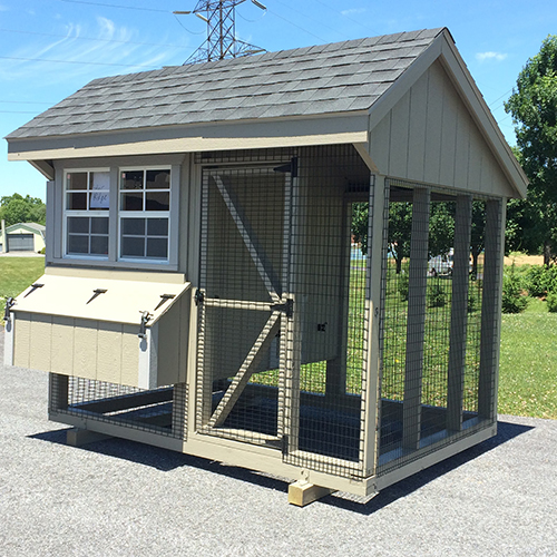 Combination Style Chicken Coops | Chicken Coops in Maryland