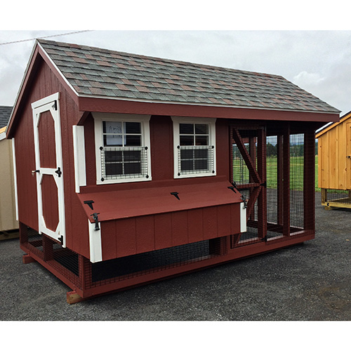 Combination Style Chicken Coops | Chicken Coops in Maryland